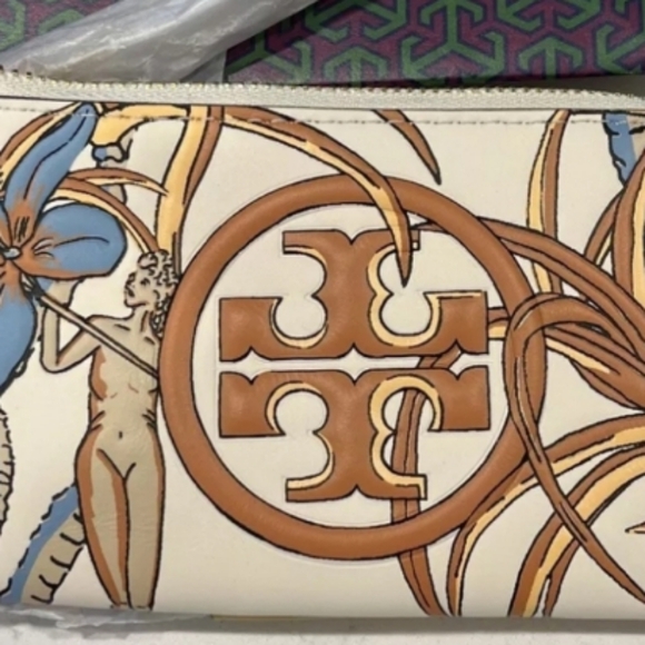 Tory Burch Top Zip Card Case NWT - Picture 7 of 14